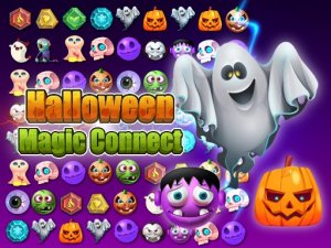 Halloween Magic Connect Puzzle Game