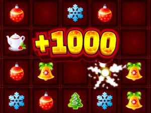 Christmas Lines Match 5 Puzzle