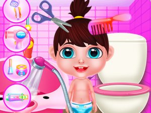 Baby Girl Daily Care Game