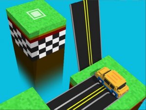 Blocky Taxi Zigzag Puzzle