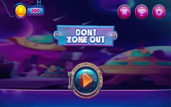 DontZoneOut: Memory Challenge Online Game