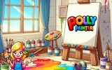 Polly Painter Bubble Popper Game