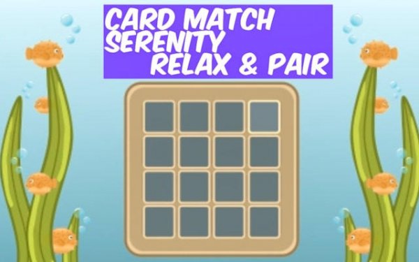 Card Match Serenity: Relax & Pair Memory Puzzle Game