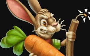 Carrot Caper Rabbit Arcade Game