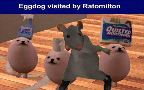 Eggdog Visited by RatoMilton: Physics Puzzle Online Game