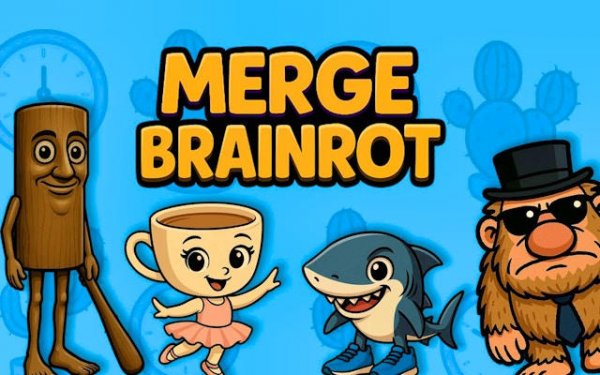 Merge Brainrot: Meme Merge Puzzle Game