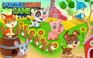 Barnyard Tile Swap Puzzle
