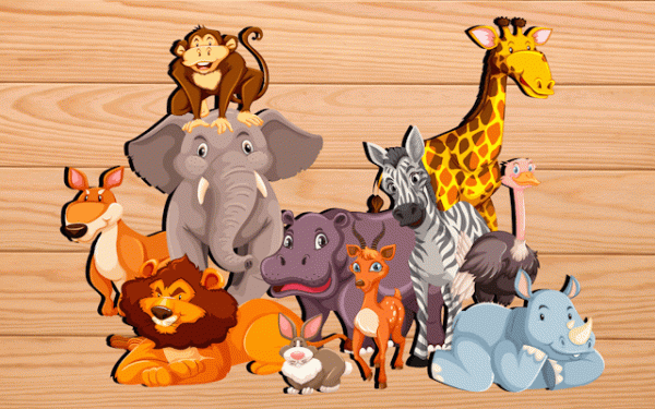 Animal Sounds Puzzles for Kids - Educational Learning Game Online
