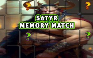 Satyr Memory Match Puzzle