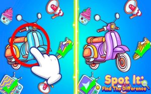 Spot It Find The Difference Puzzle