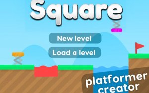 Square Platformer Creator Game