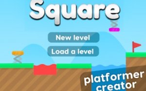 Square Platformer Builder