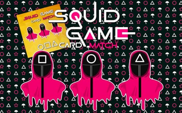 Squid Game Memory Card Match Game