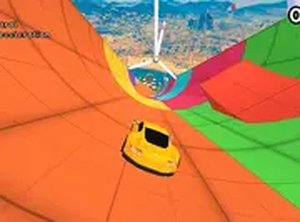 Mountain Descent Velocity Race