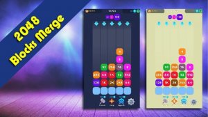2048 Number Merge Puzzle